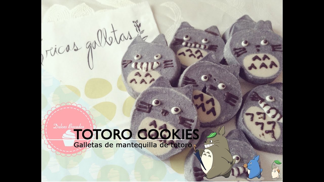Totoro Cookies - Galletas de Totoro