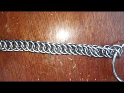 Una manera fácil y sencilla de hacer una cadena Half Persian 4 en 1