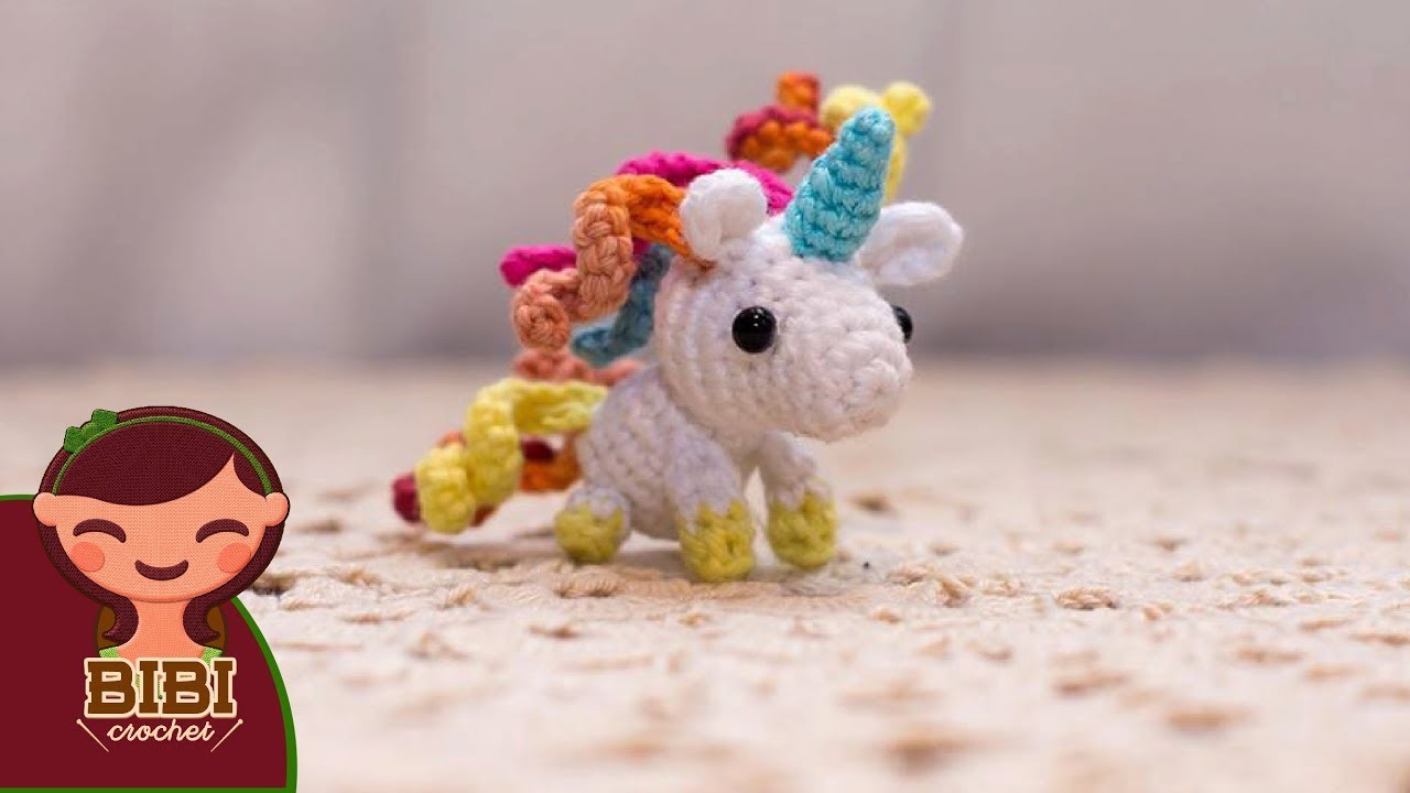 Amigurumi | como hacer un unicornio en crochet | Bibi Crochet