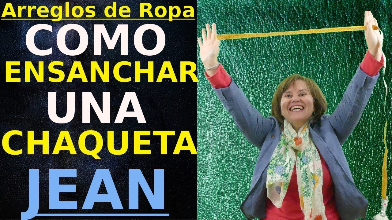 Como ensanchar una chaqueta jean o vaquera