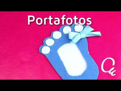 Cómo hacer portafotos de fieltro para bautizo o baby shower | facilisimo.com