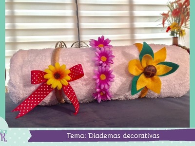 Diademas decoradas   FÁCIL & CON AMOR