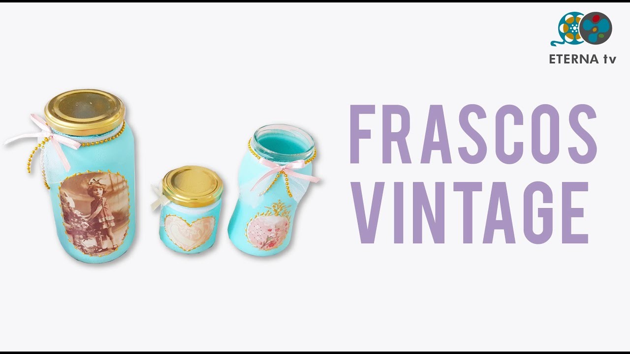 Frascos Vintage