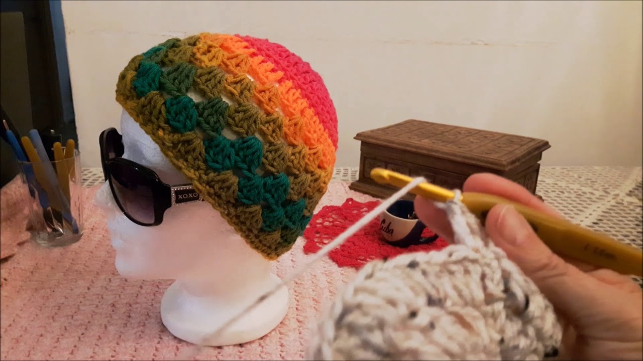 GORRO MARIANA A CROCHET