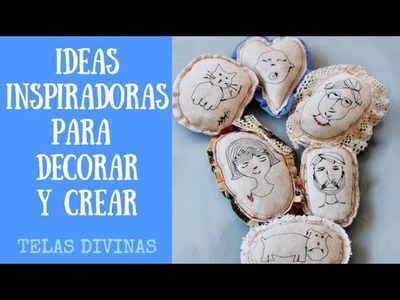 IDEAS INSPIRADORAS PARA DECORAR Y CREAR  ⭐⭐⭐⭐⭐