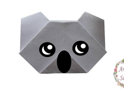 Koala | Origami (cabeza)