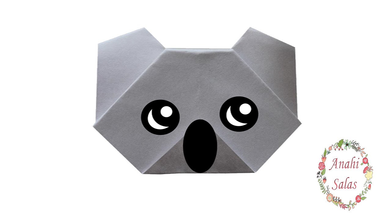 Koala | Origami (cabeza)