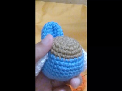 Pajarito a crochet. Fácil de hacer. Segunda parte