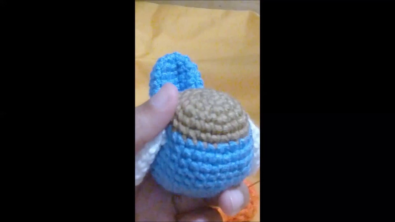 Pajarito a crochet. Fácil de hacer. Segunda parte