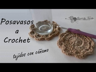 Posavasos a crochet - Crochet Coaster ENGLISH SUB