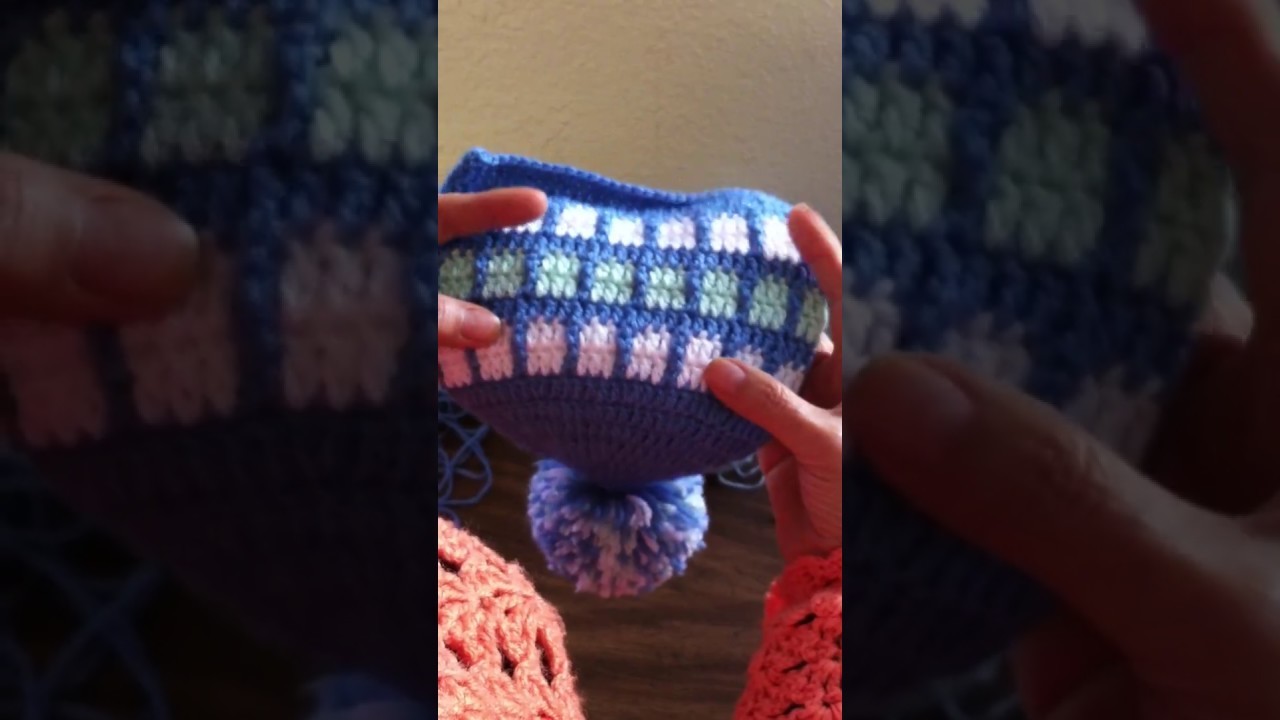Punto cuadrado, square stitch crochet tutorial.