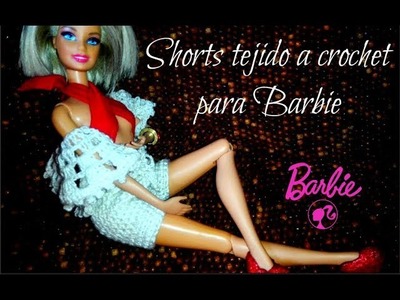 Short | Pantalón corto para barbie tejido a crochet PASO A PASO by Alexandra Sacasa