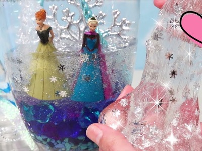 Slime de Frozen Anna y Elsa y LOL confetti pop | Muñecas y Juguetes con Andre para niñas y niños