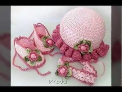 Sombreros para niñas tejidos a crochet - modelos para inspiración