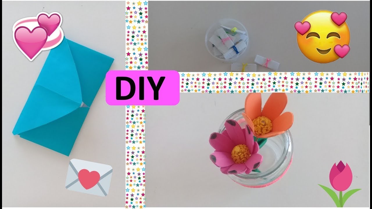 ♥♥♥3 IDEAS PARA REGALAR EL DÌA DE SAN VALENTIN♥♥♥ DIY Manualidades☻