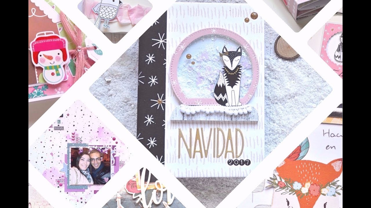 Adiós 2017 | Recopilación proyectos scrapbooking y mixed media | Scrapeando con Rocío