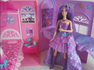 Barbie la Princesa y La Estrella del Pop Recamara. Barbie The Princess and The Popstar Playset