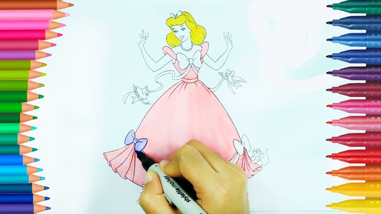 Cenicienta | Dibujos Para Niños | Learn Colors