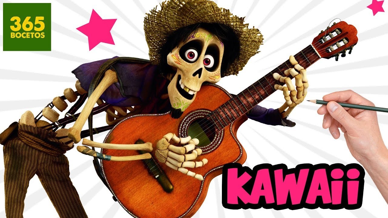 COMO DIBUJAR A HECTOR DE COCO AL ESTILO KAWAII - Coco de Pixar al estilo Kawaii