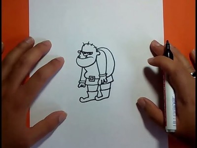 Como dibujar un ogro paso a paso  | How to draw an ogre