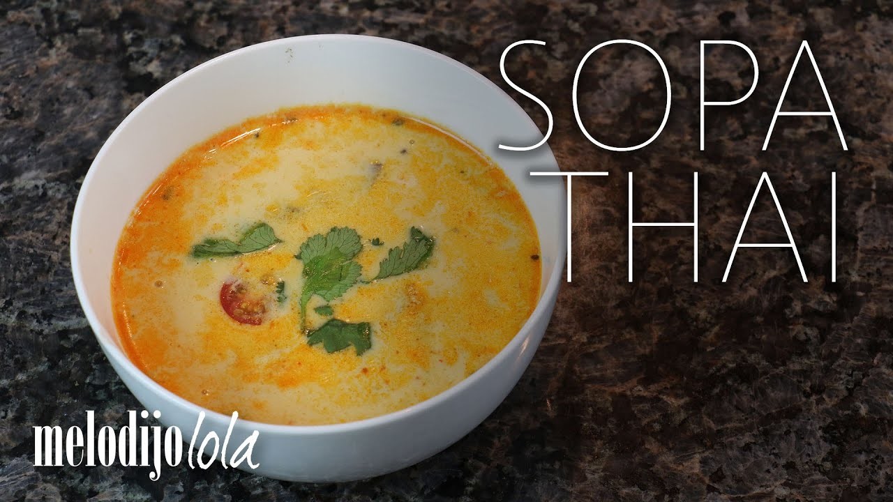 Cómo hacer sopa Thai fácil y rápido | A comer y a