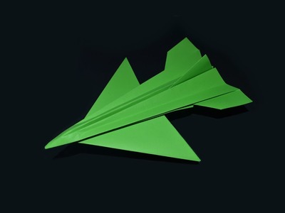 Como hacer un Avion de Papel que Vuela Mucho - Aviones de Papel - Origami Avión