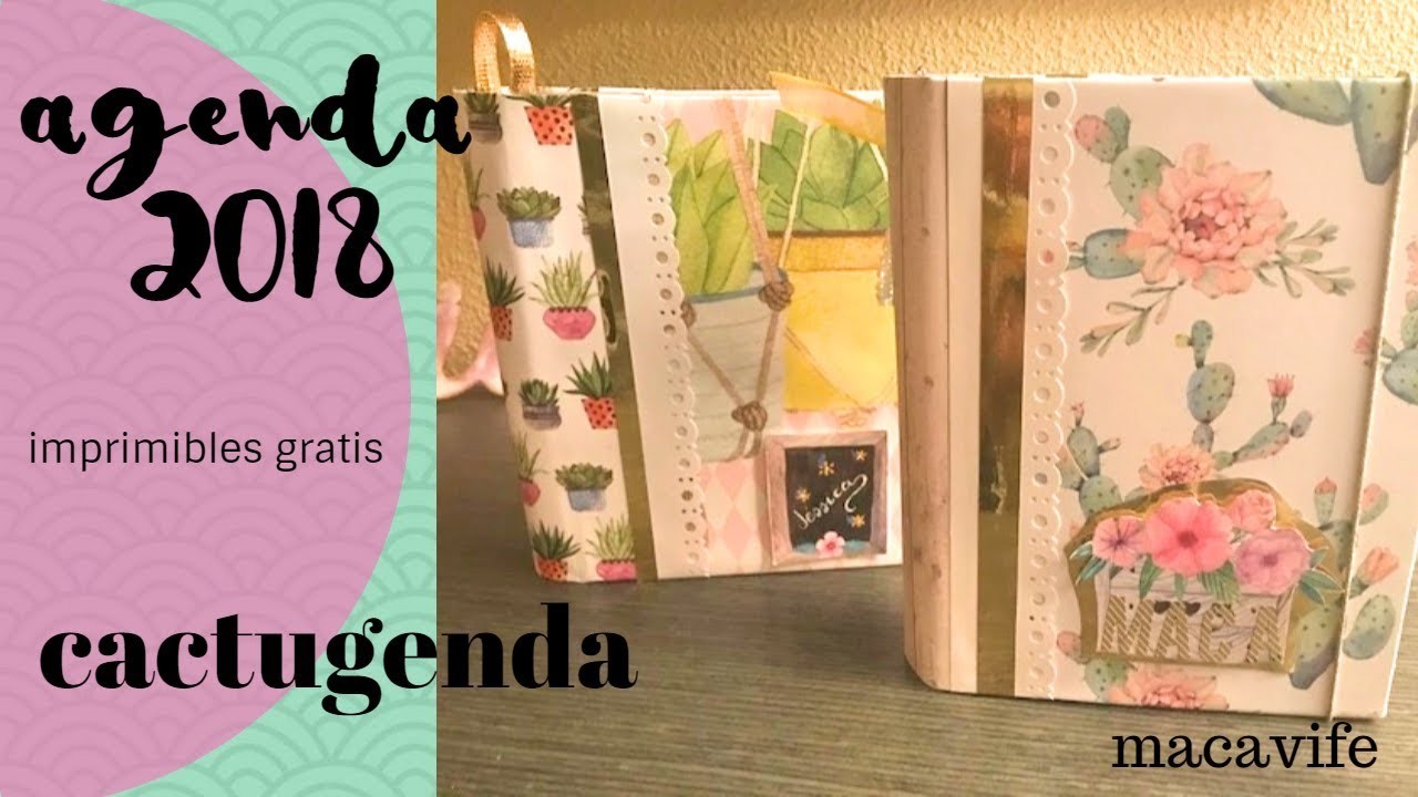DIY Agenda 2018 imprimible gratis