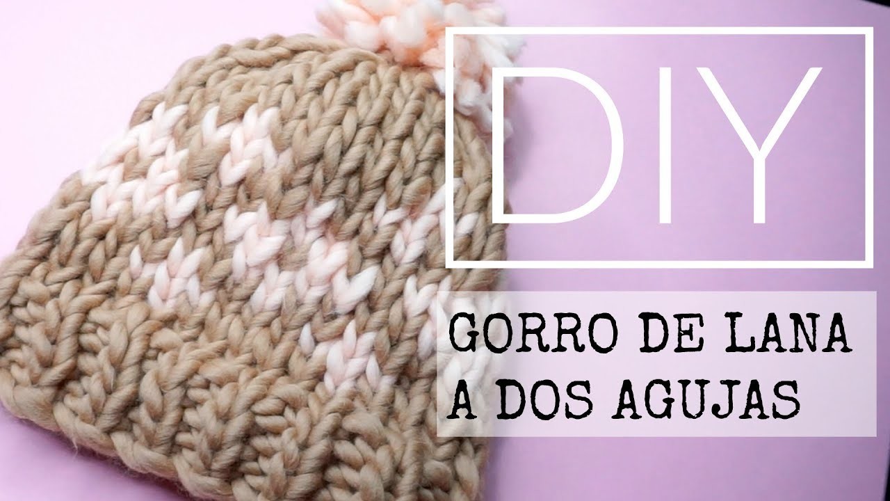 DIY-Como tejer un gorro con Kits WE ARE KNITTERS | Lorena Gil
