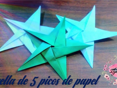 Estrellas de Papel, fáciles y rápidas. En origami.