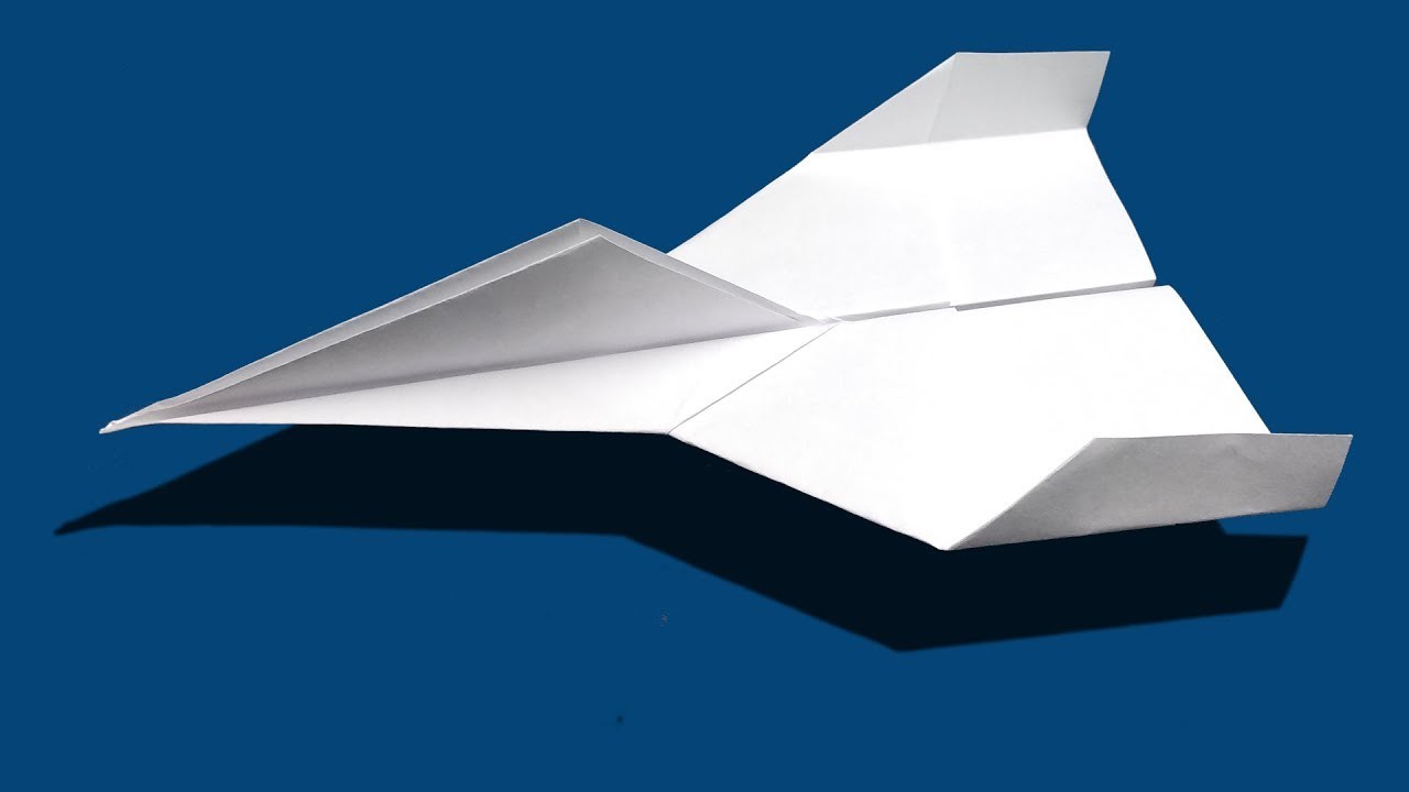 ***F16 jet origami fighter - Paper fighter airplane
