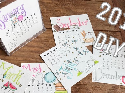 Haz tu Calendario - 2018 - DIY Calendar