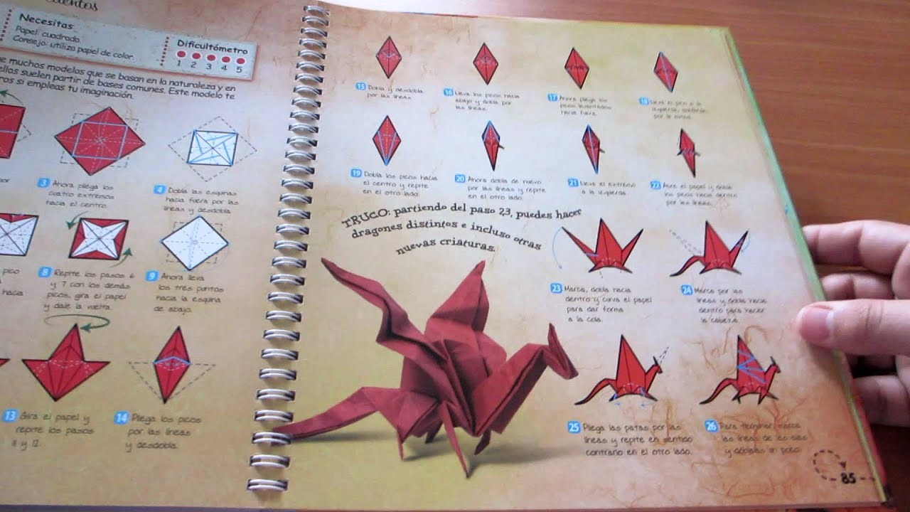 Libros de Origami