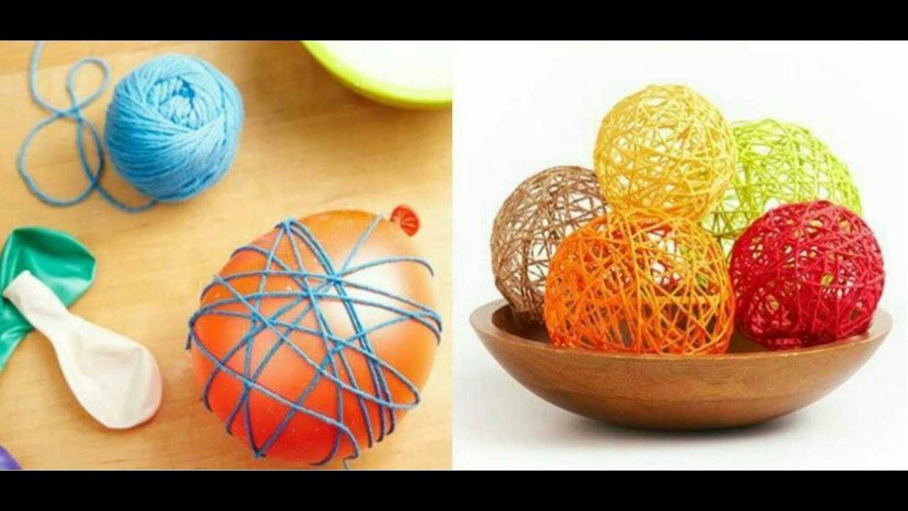 Mira lo fácil que es hacer una esfera de lana ????l   Look how easy it is to make a woolen sphere