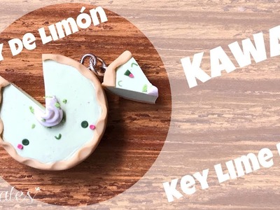 Pay de Limón - Kawaii - Key Lime Pie (arcilla polimerica-polymer clay)