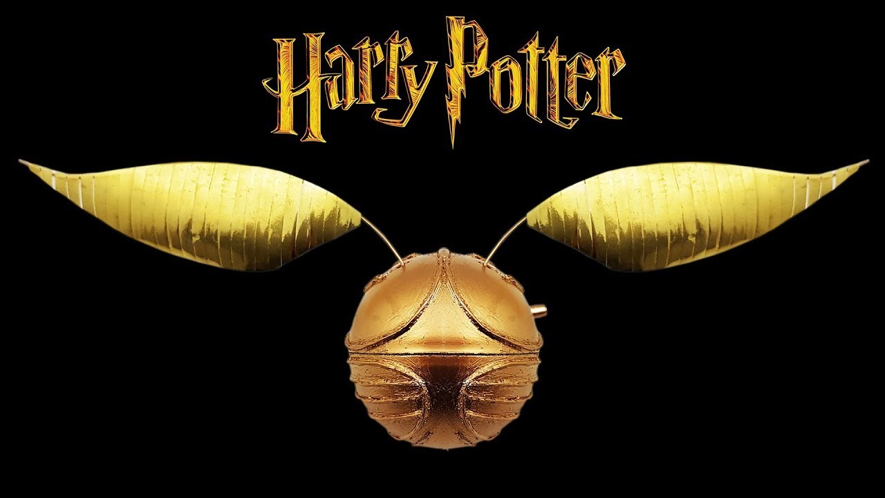 SNITCH DORADA de HARRY POTTER | Te Digo Cómo