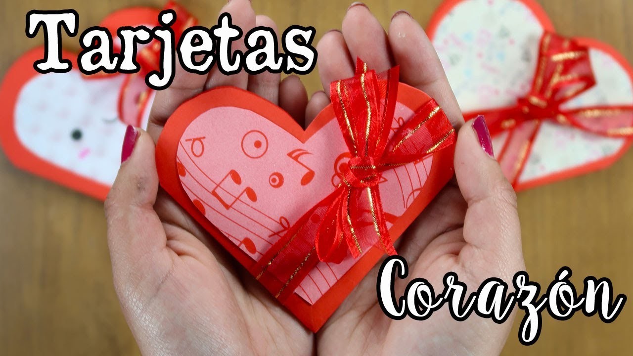 Tarjeta de Corazón super FÁCIL! - EASY Heart Card! - DIY