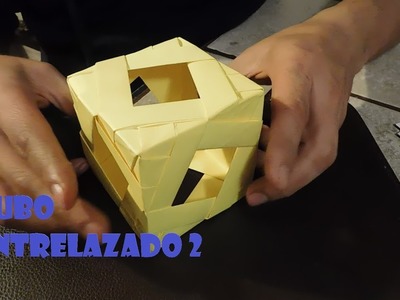 Tutorial CUBO ENTRELAZADO 2, Origami Modular