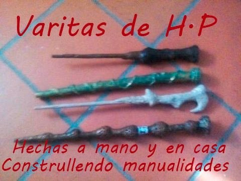 Varitas harry Potter echas en casa!!