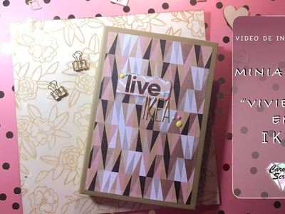 Video de Inspiración Minialbum de scrapbooking  "Vida en Ikea"
