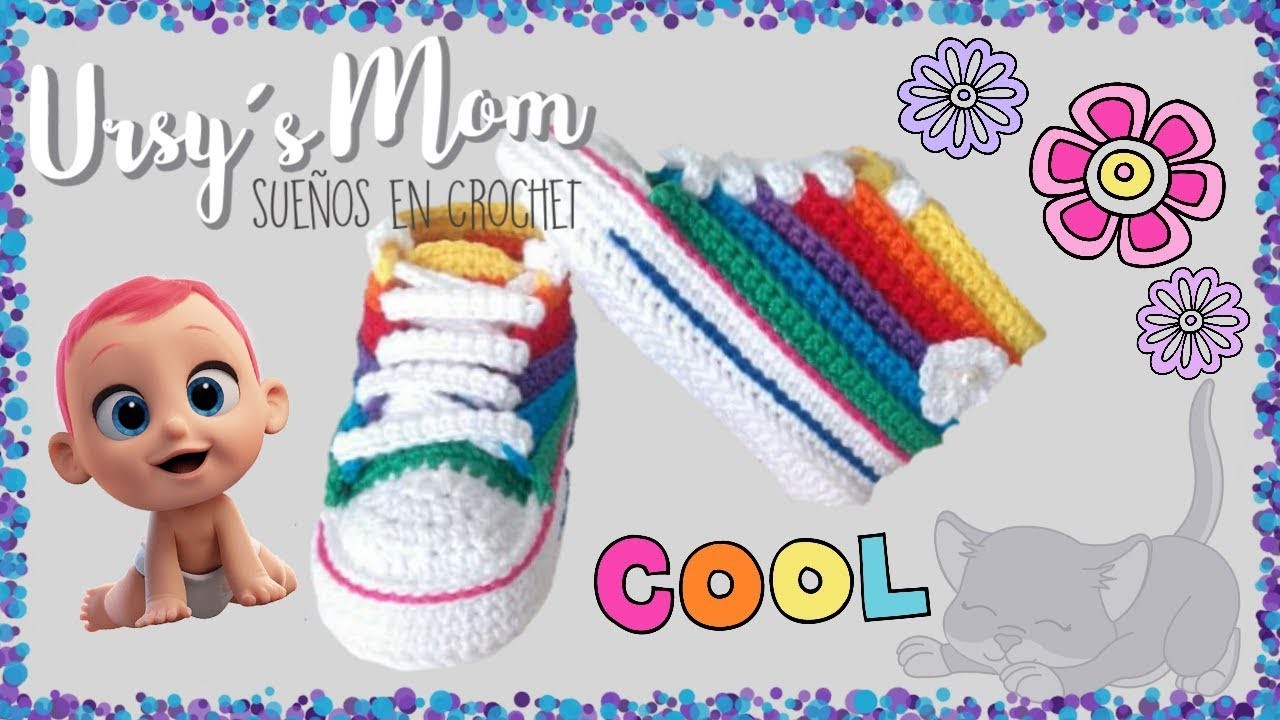Zapatitos Tejidos Bebes crochet