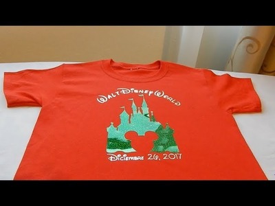 Camiseta Disney Personalizada - con Foil | DIY