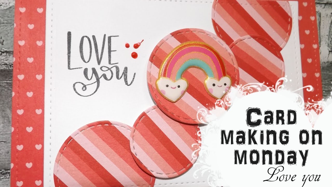 Card Making On Monday: love you || Craft & Roll ????