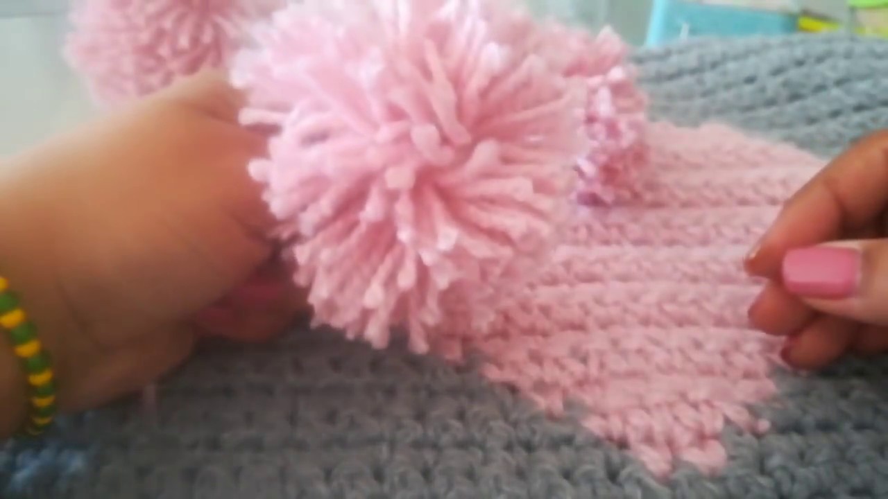 Cojín San Valentín tejido a Crochet