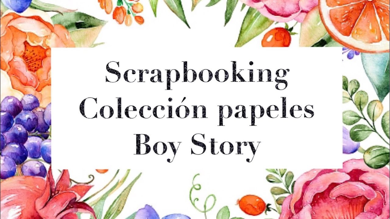 Collection for scrapbooking Boy story