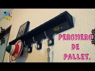 ¿Como hacer un Perchero? DIY | Reciclando Pallets.