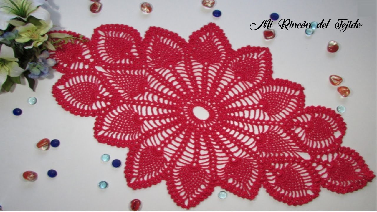 Como tejer CENTRO DE MESA crochet paso a paso (1 de 2) - How to crochet DOILY step by step (1 of 2)