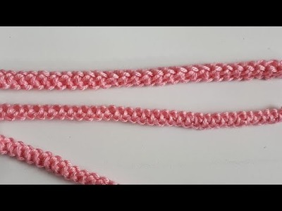 Cordon Rumano a crochet #2 Paso A Paso Facil Y Rapido. Romanian lace to crochet