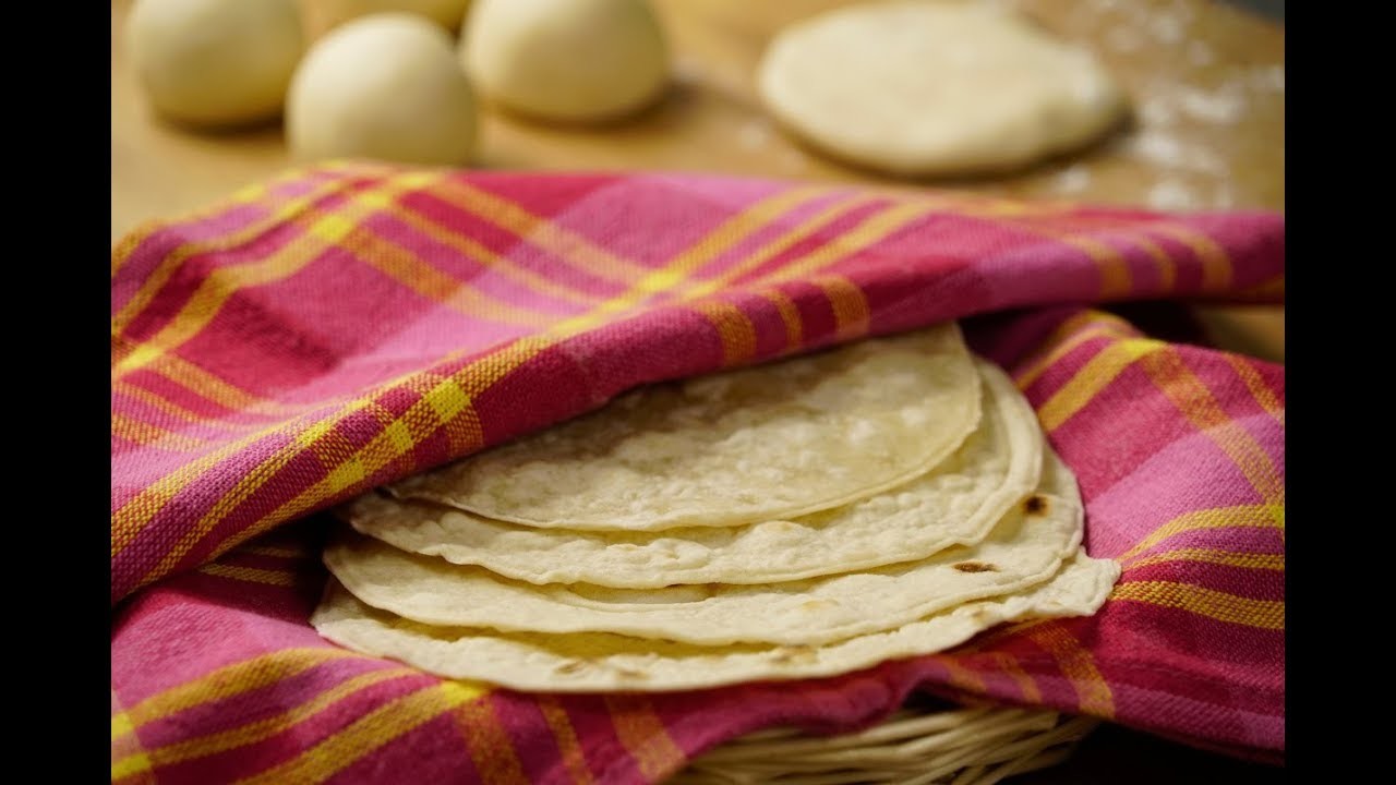 Deliciosas Tortillas de Harina Caseras| Cómo hacer TORTILLAS de HARINA caseras