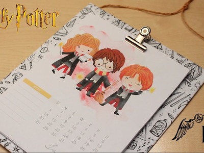 DIY: Calendario de Harry Potter (The Cottage Market) ♥ Mejores ideas de Sara