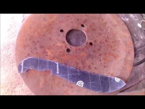 DIY Fabricando un cuchillo con Disco de arado